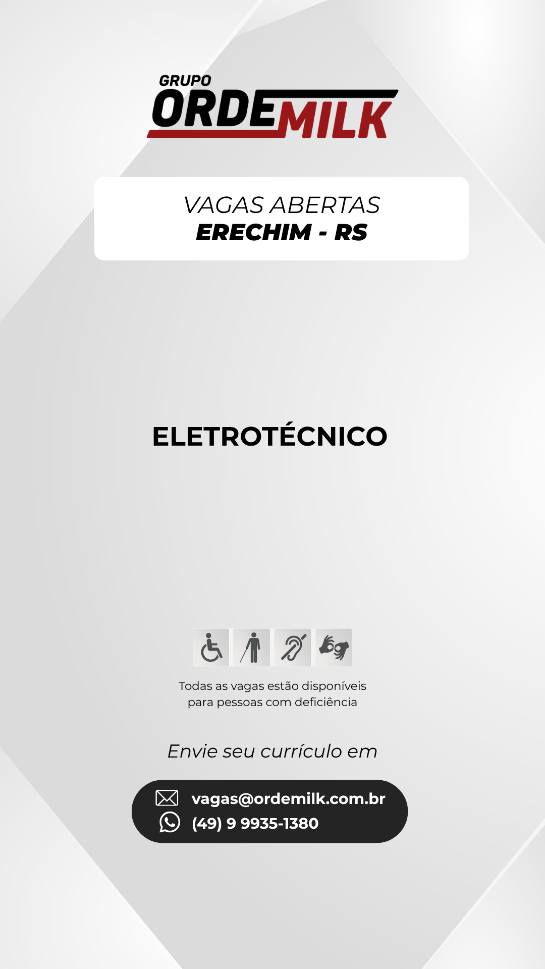 Vaga — Erechim