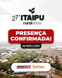 Ordemilk na 27º Itaipu Rural Show!