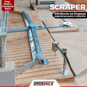 Transforme a Limpeza do Confinamento com o Scraper Ordemilk